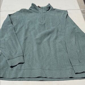 Tasso Elba Green Sweatshirt Casual Comfort
